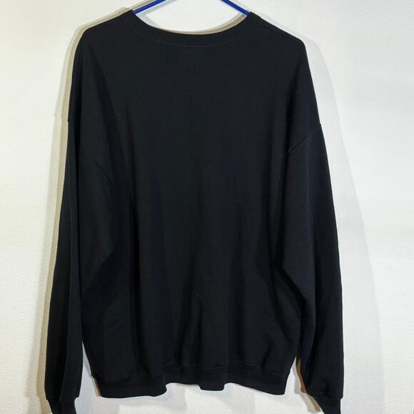 Hanes Men's Size XL  Ugly Christmas Sweatshirt Holiday Cheer Red Cup - Picture 2 of 4